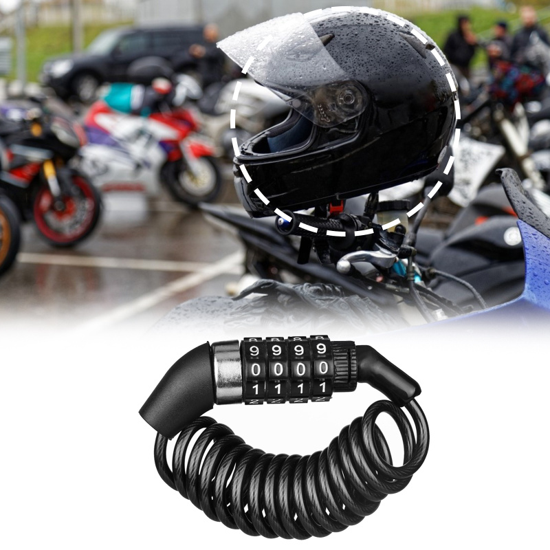 Chain Lock Combination - D1 Motocyklowy rowerowy zamek antykradzieżowy z