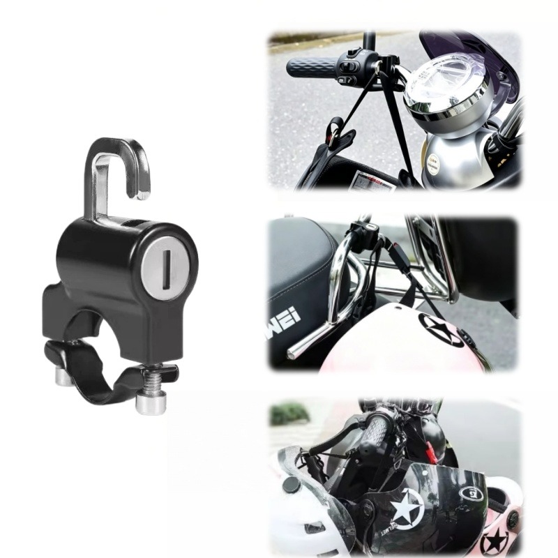 Commuter Bike Lock - Uniwersalny zamek do kasku motocyklowego, skutera,