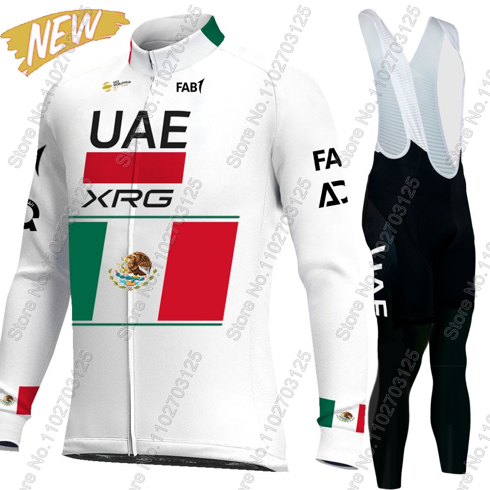 Cycling Commuter Trousers - Zestaw kolarski UAE Team 2026 Meksyk