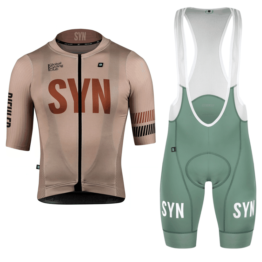 Cycling Commuter Trousers - Męska koszulka rowerowa SYN Brown z
