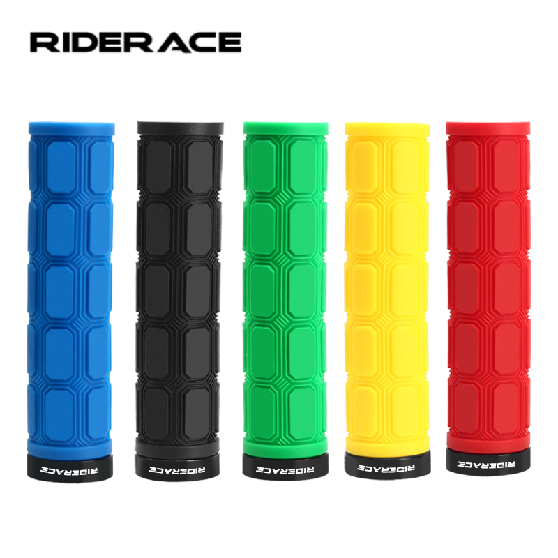 Commuter Bike Lock - RIDERACE Gumowe nakładki na kierownicę rowerową,