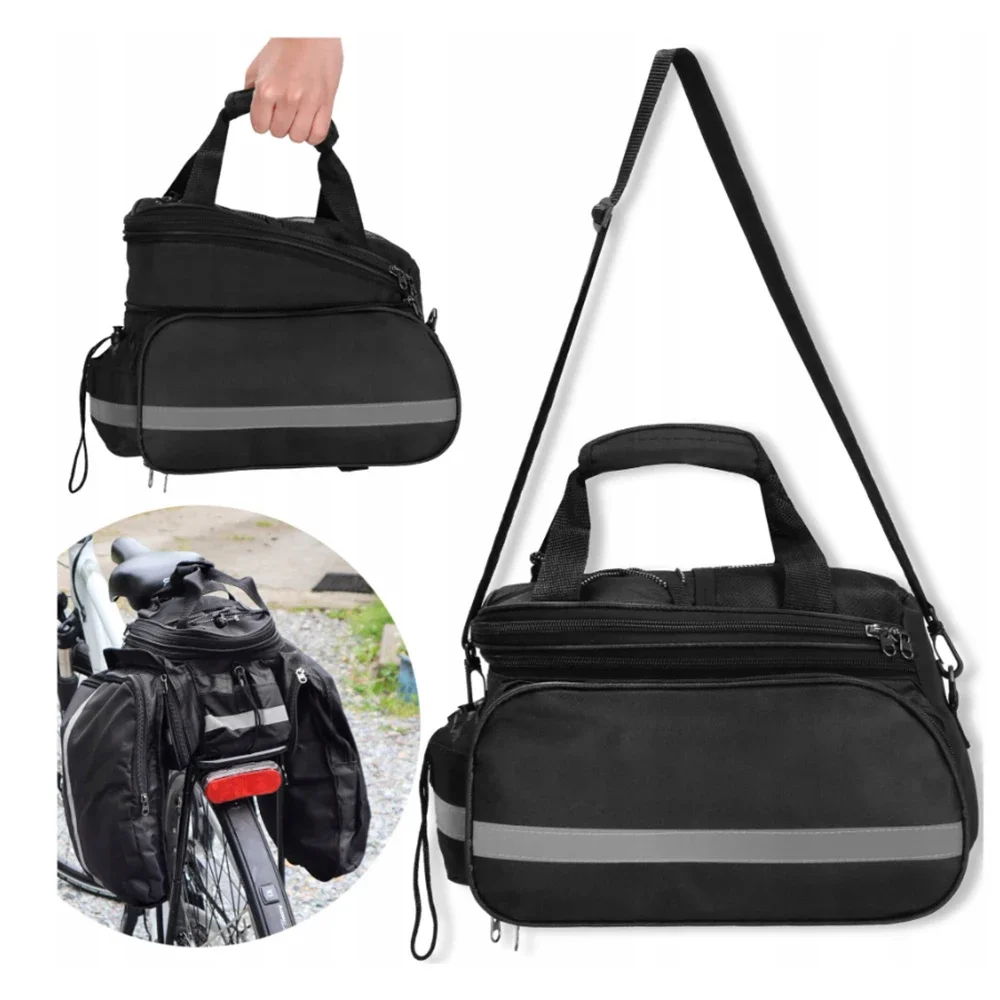 Torba rowerowa na bagażnik 27L – Cycling Commute In Rain recenzja i cena